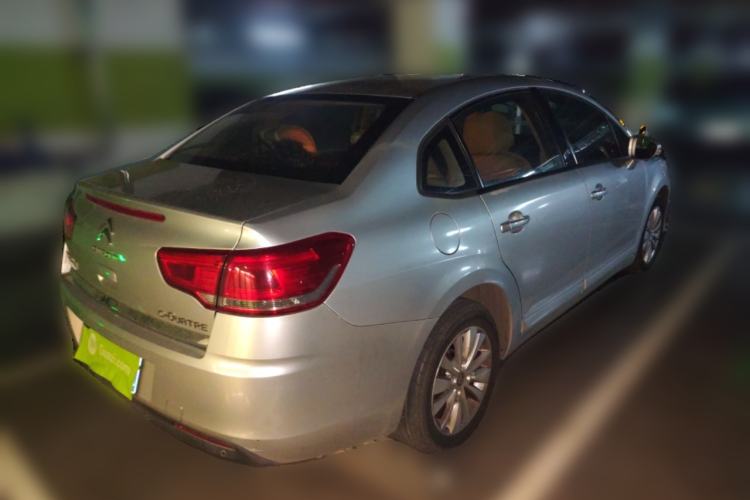 Used Citroen C-Quatre 2013 Sedan 1.6L Automatic Prestige Model Rear Right 45 Deg