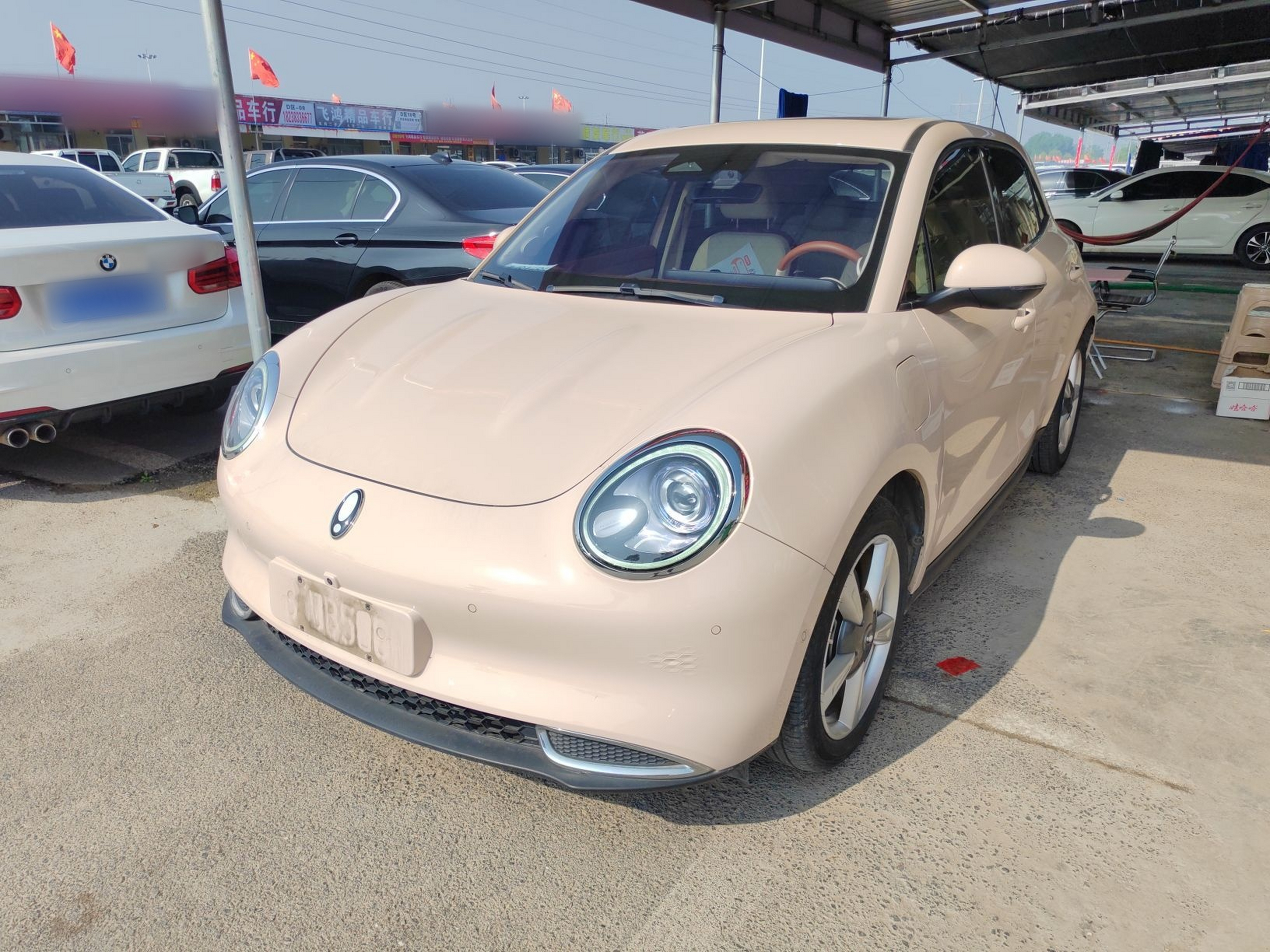 تحت مقدمة السيارة