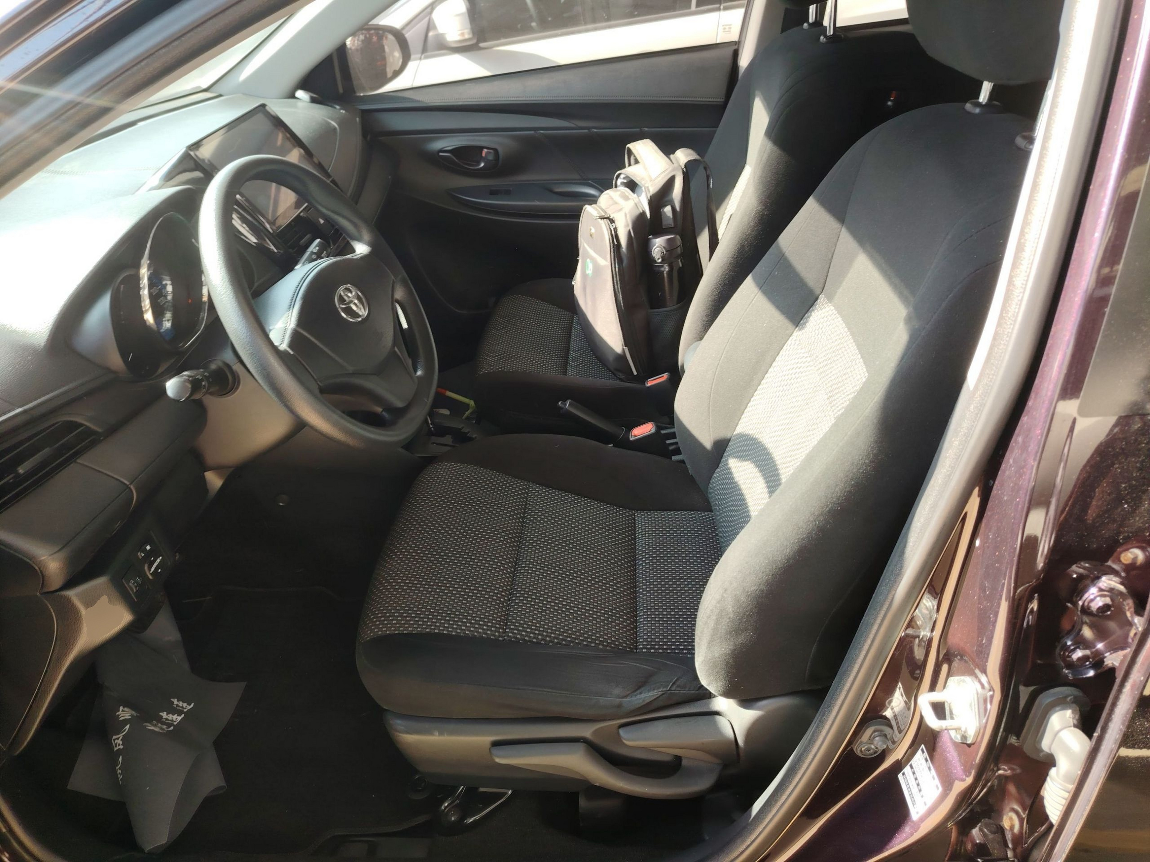 Avant de la voiture
