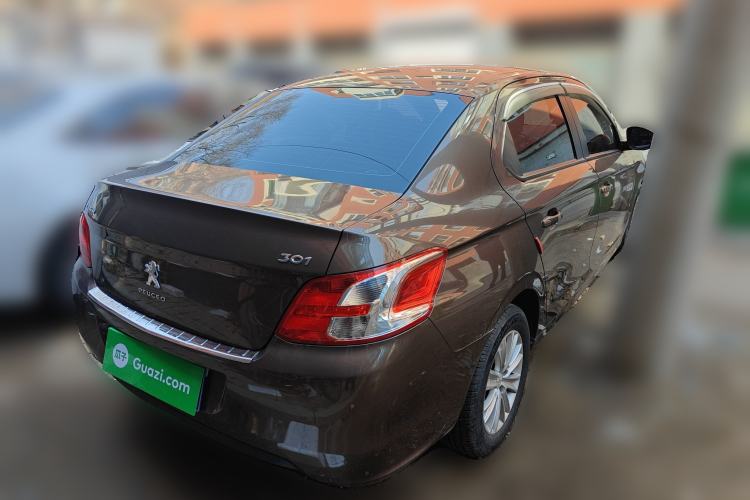 Used Peugeot 301 2014 1.6L Manual Comfort Edition Rear Right 45 Deg