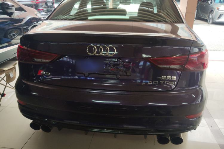 Used Audi A3 2019 Limousine 40 TFSI Sport Version China V Emission Standard Rear