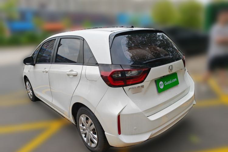 Used Honda Fit 2021 1.5L CVT Trend Edition Rear Left 45 Deg