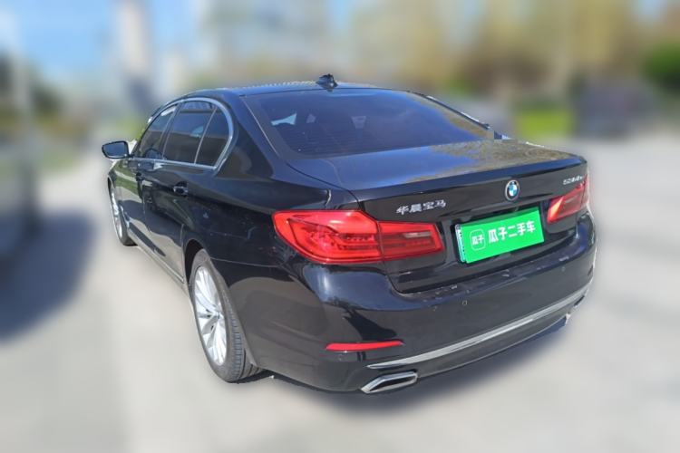Used BMW 5 Series New Energy 2020 Mileage Upgrade Version 530Le Luxury Package Rear Left 45 Deg