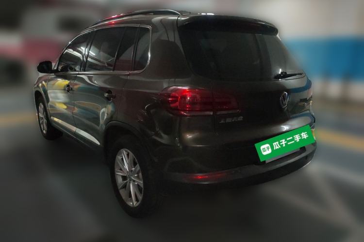 Used Volkswagen Tiguan 2015 1.8TSI Automatic Two-Wheel Drive Comfort Edition Rear Left 45 Deg