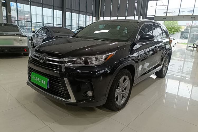 Used Toyota Highlander 2021 2.0T Four-Wheel Drive Prestige Version 7 Seats