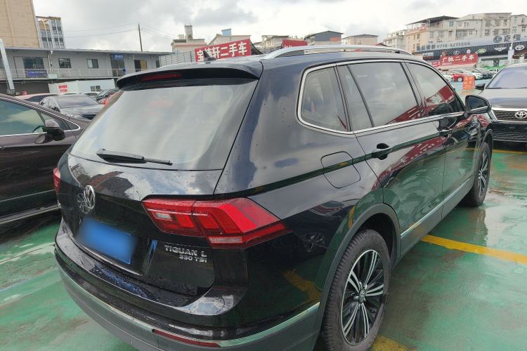 Used Volkswagen Tiguan L 2019 Updated Version 330TSI Automatic Two-Wheel Drive Panoramic Comfort Edition China VI Standard Rear Right 45 Deg