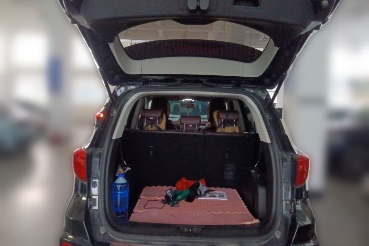 Used Hanteng X5 2019 MAX 1.5T CVT Luxury 7-Seater Trunk