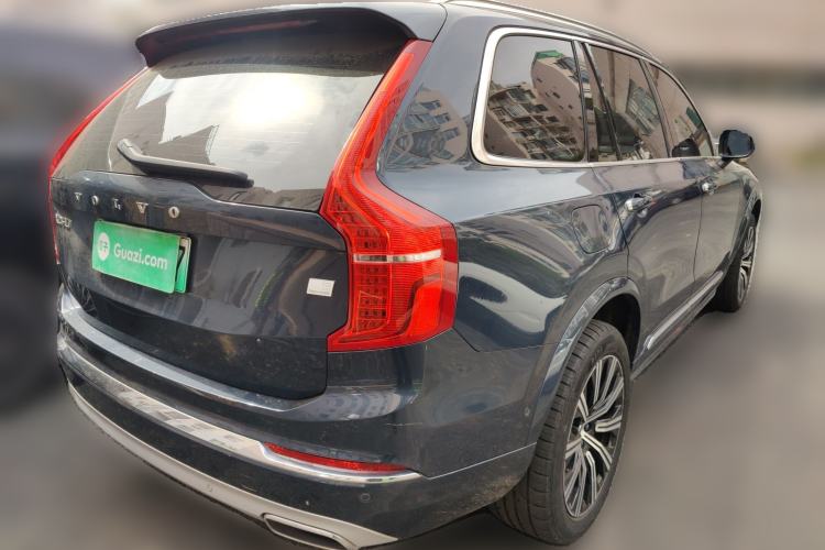 Used Volvo XC90 New Energy 2021 E-Drive Hybrid T8 Luxury Flagship 7-Seater Rear Right 45 Deg