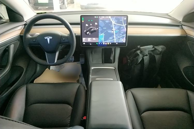 Used Tesla Model 3 2021 Performance High-Performance All-Wheel-Drive Version Center Console