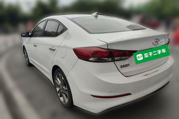 Used Hyundai Elantra (6th Generation / Lingdong) 2016 1.6L Automatic ZhiXuan – Elite Version Rear Left 45 Deg