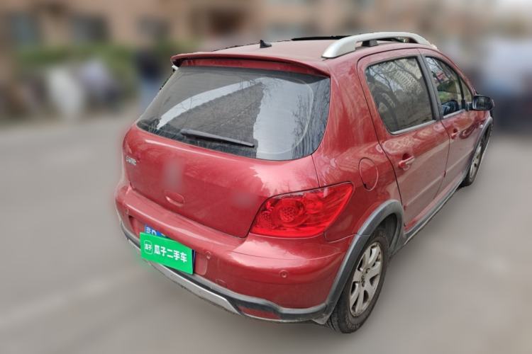 Used Peugeot 307 2012 1.6L Manual CROSS Rear Right 45 Deg