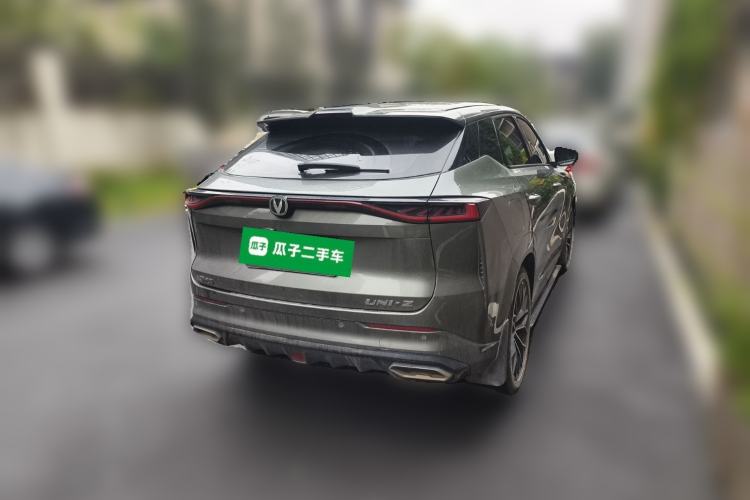 Used CHANGAN UNI-Z New Energy 2024 Blue Whale Smart Electric iDD 125km Excellence Model Rear Right 45 Deg