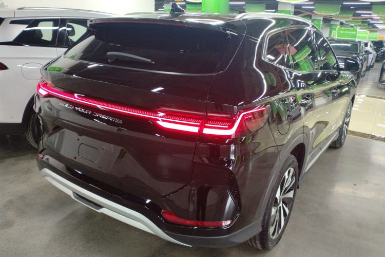 Used BYD Song PLUS New Energy 2023 Champion Edition DM-i 110KM Flagship Model Rear Right 45 Deg