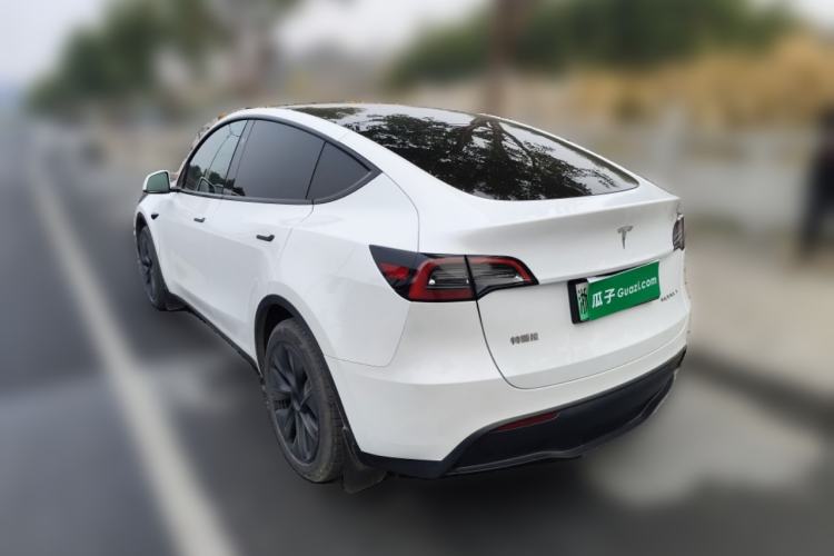 Used Tesla Model Y 2024 Long-Range All-Wheel-Drive Version Rear Left 45 Deg