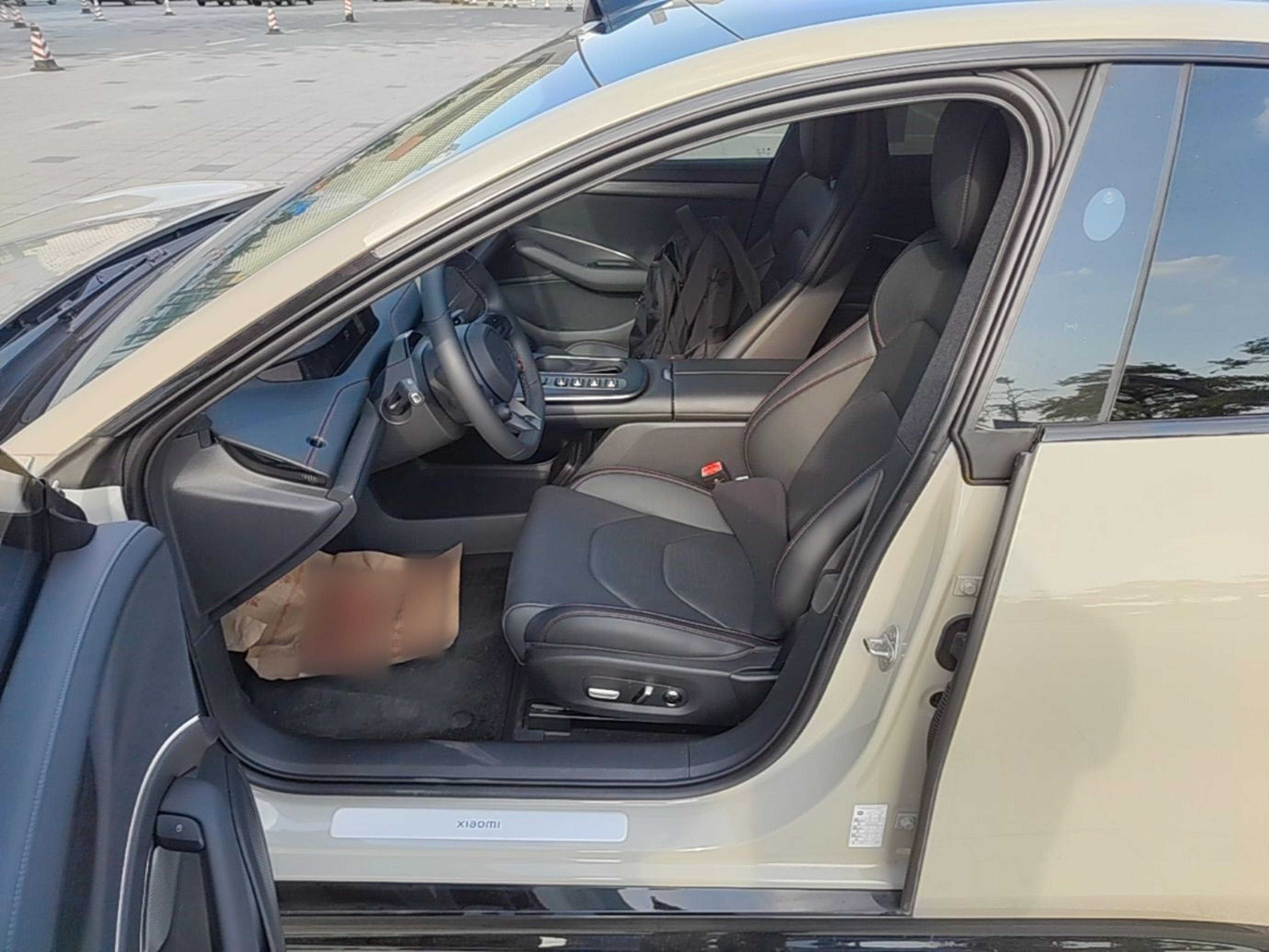 Avant de la voiture