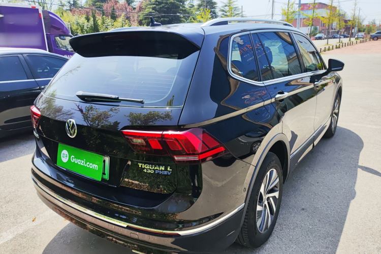 Used Volkswagen Tiguan L New Energy 2020 430 PHEV Plug-in Hybrid Prestige Edition Rear Right 45 Deg