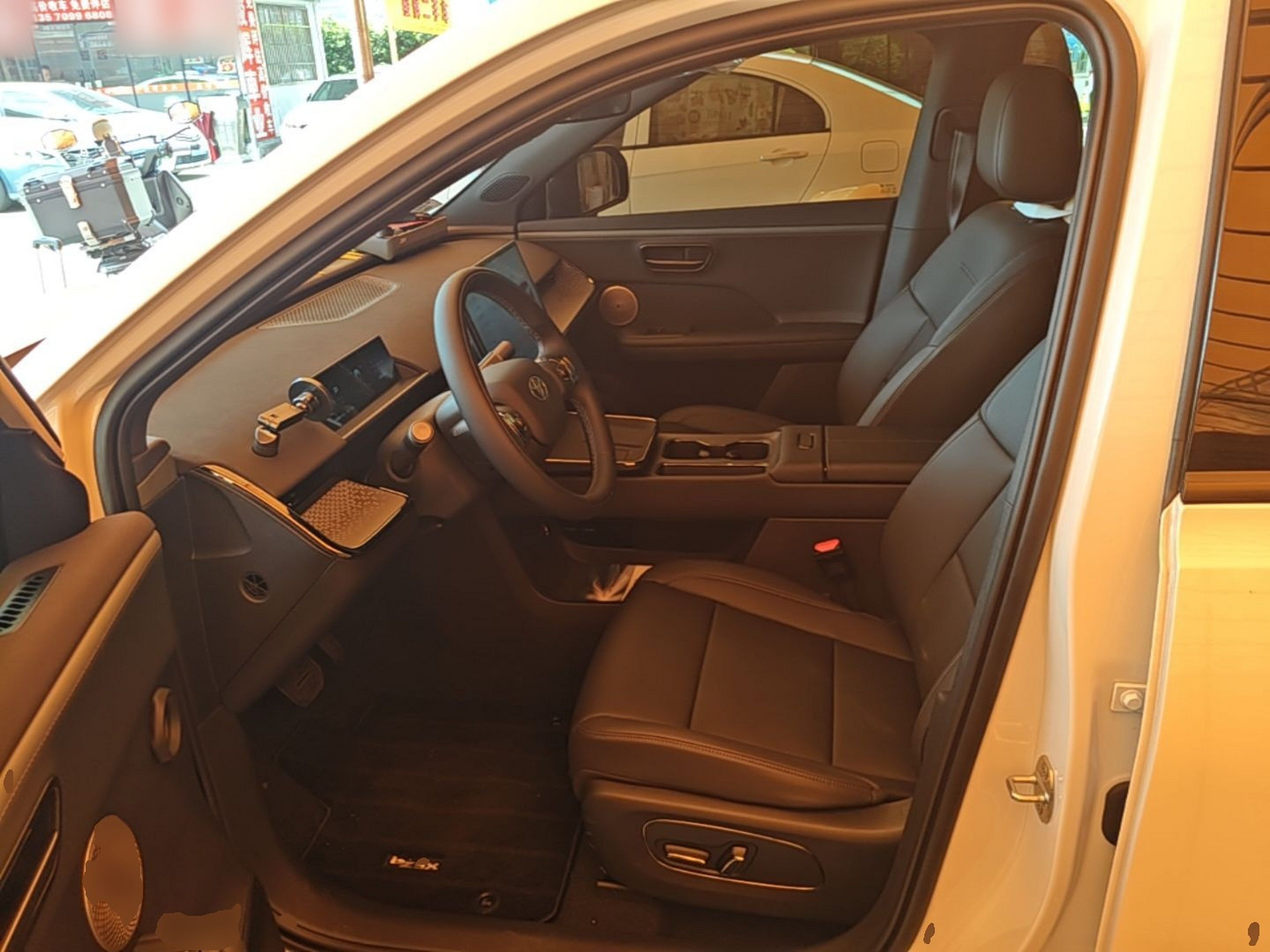 Avant de la voiture