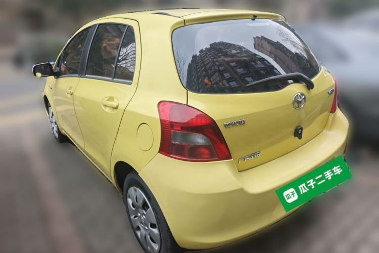 Used Toyota Yaris 2011 1.6E Automatic Charm Edition Rear Left 45 Deg