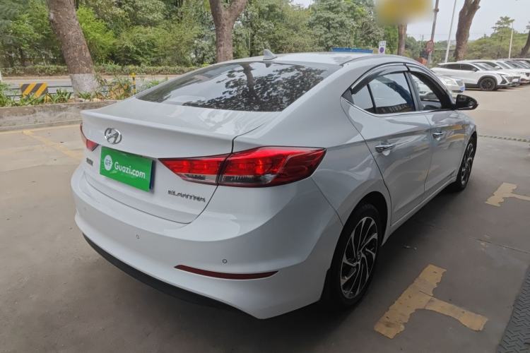 Used Hyundai Elantra (6th Generation / Lingdong) 2019 1.5L CVT ZhiXuan – Elite Version Rear Right 45 Deg