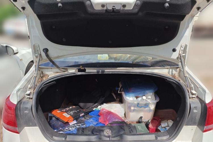 Used Citroen C-Quatre 2013 Sedan 1.6L Manual - Prestige Model Trunk