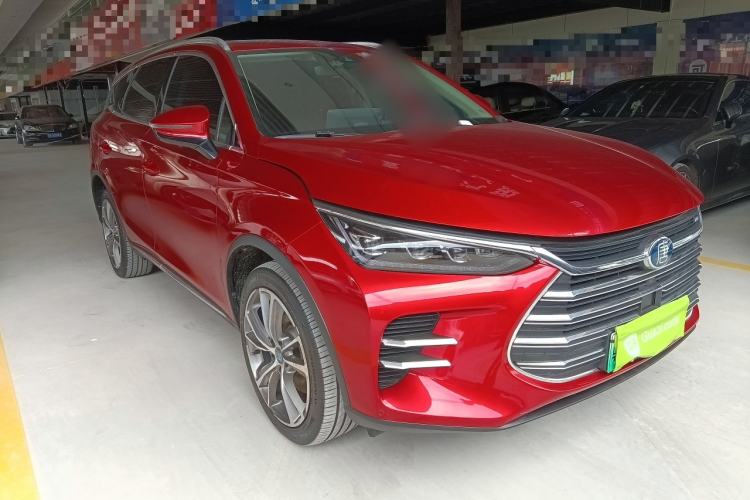 Used BYD Tang New Energy 2020 DM 2.0T Dual-Engine All-Wheel Drive Prestige 7-Seater China VI Standard Front Right 45 Deg