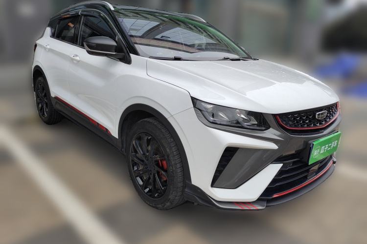 Used Geely Auto Coolray 2021 1.4T DCT Diamond Edition Front Right 45 Deg