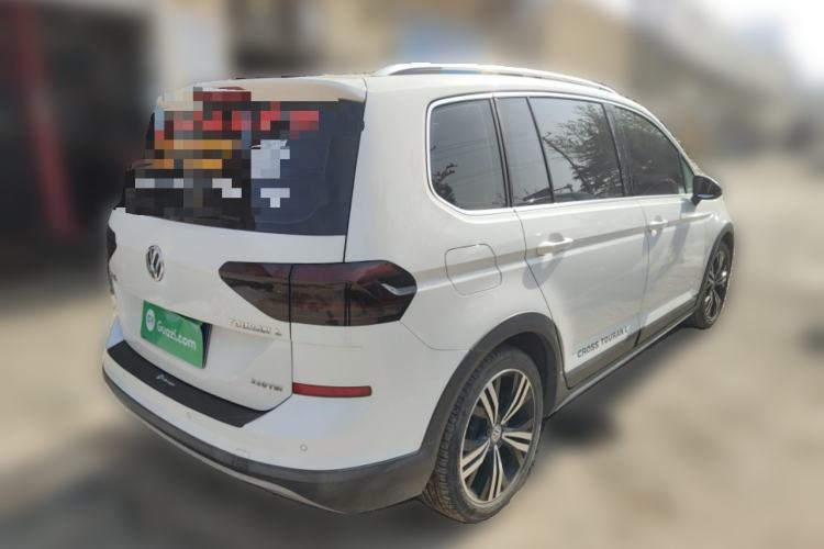 Used Volkswagen Touran 2018 Volkswagen Touran L 280TSI DSG Boundary Edition 7 Seats China V Emission Standard Rear Right 45 Deg