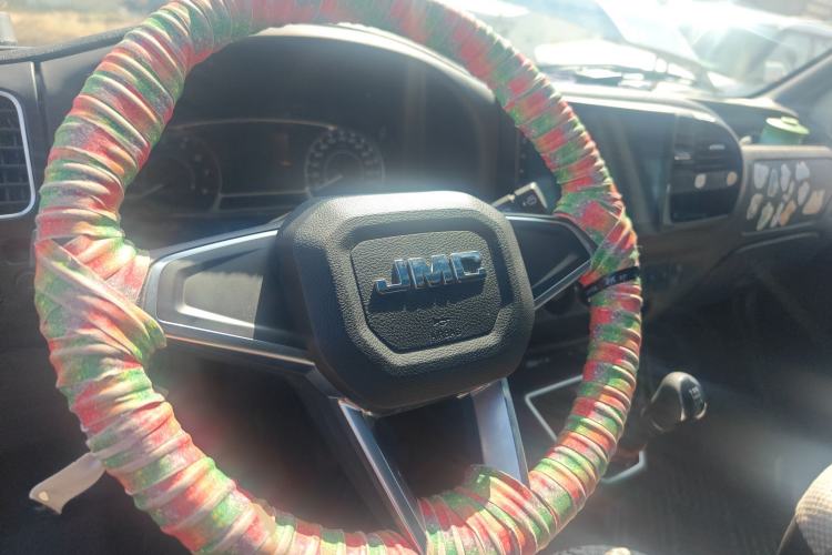 Used JMC Transit 2021 2.8T Space King Taurus Long Wheelbase Mid-Height Rear Single Tire – Step 6-Seater Diesel Euro VI JX493 Steering Wheel