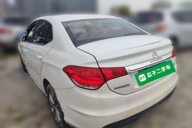 Used Citroen C4L 2014 1.8L Intelligent Drive Automatic Enjoyment Model Rear Left 45 Deg