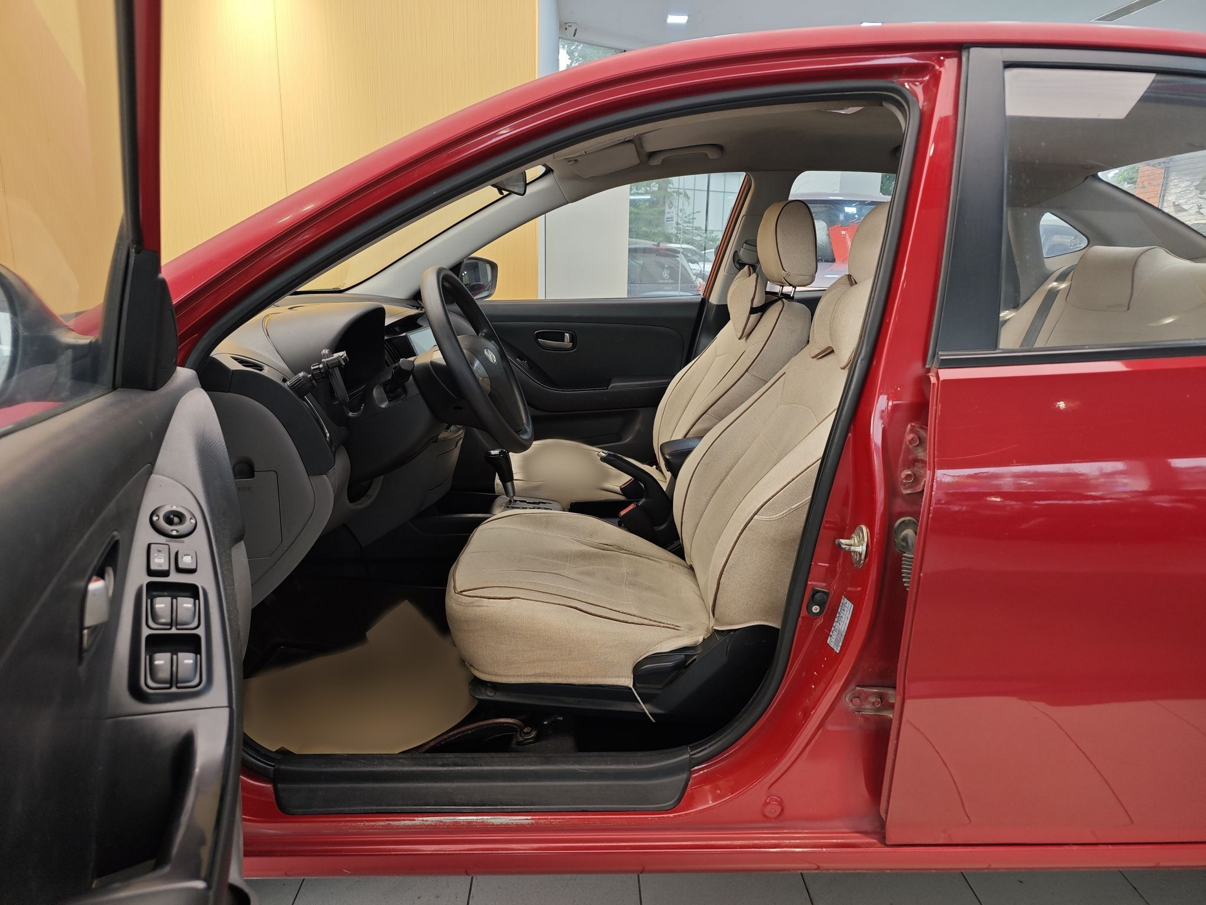 Avant de la voiture