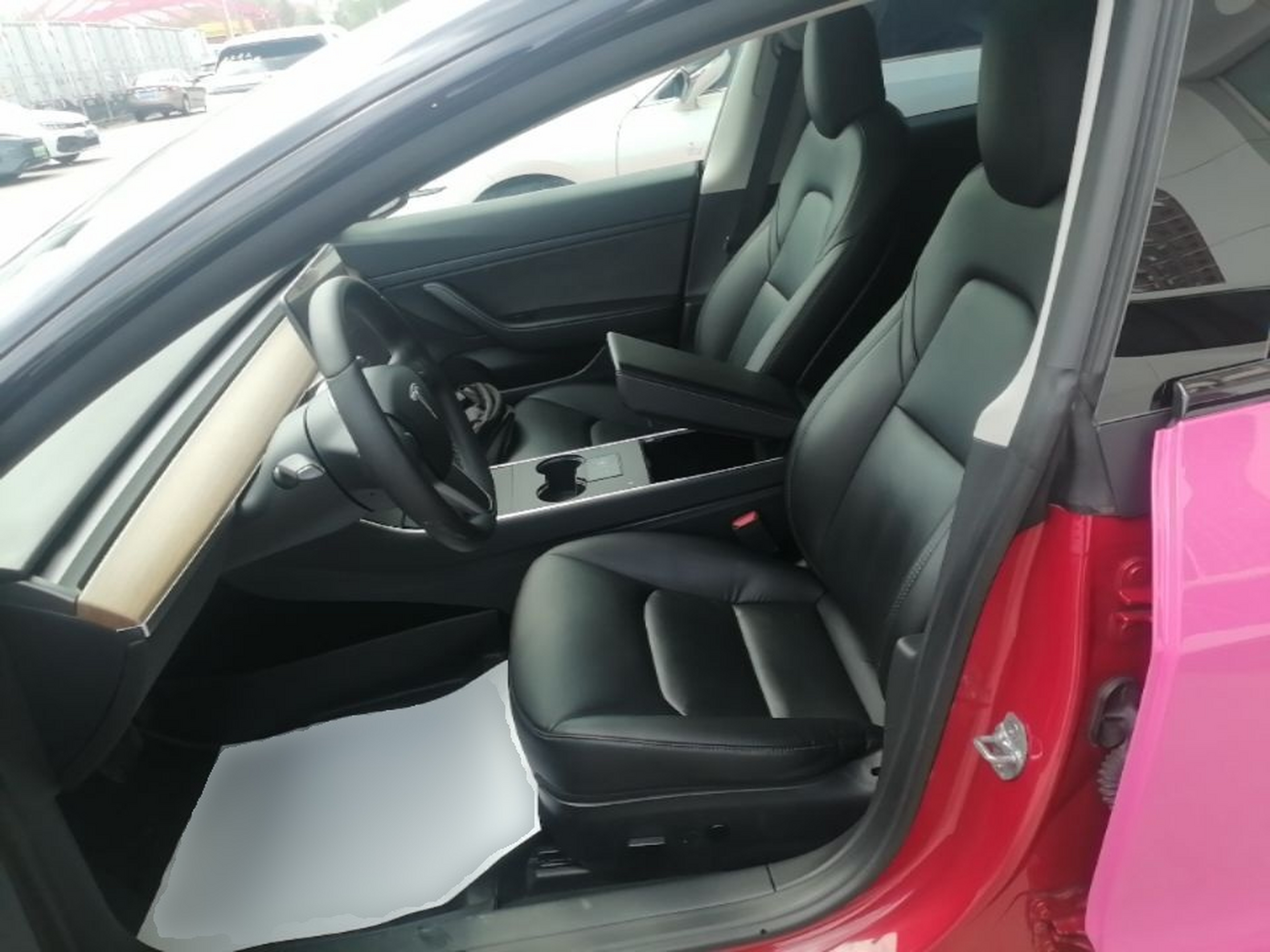 Avant de la voiture
