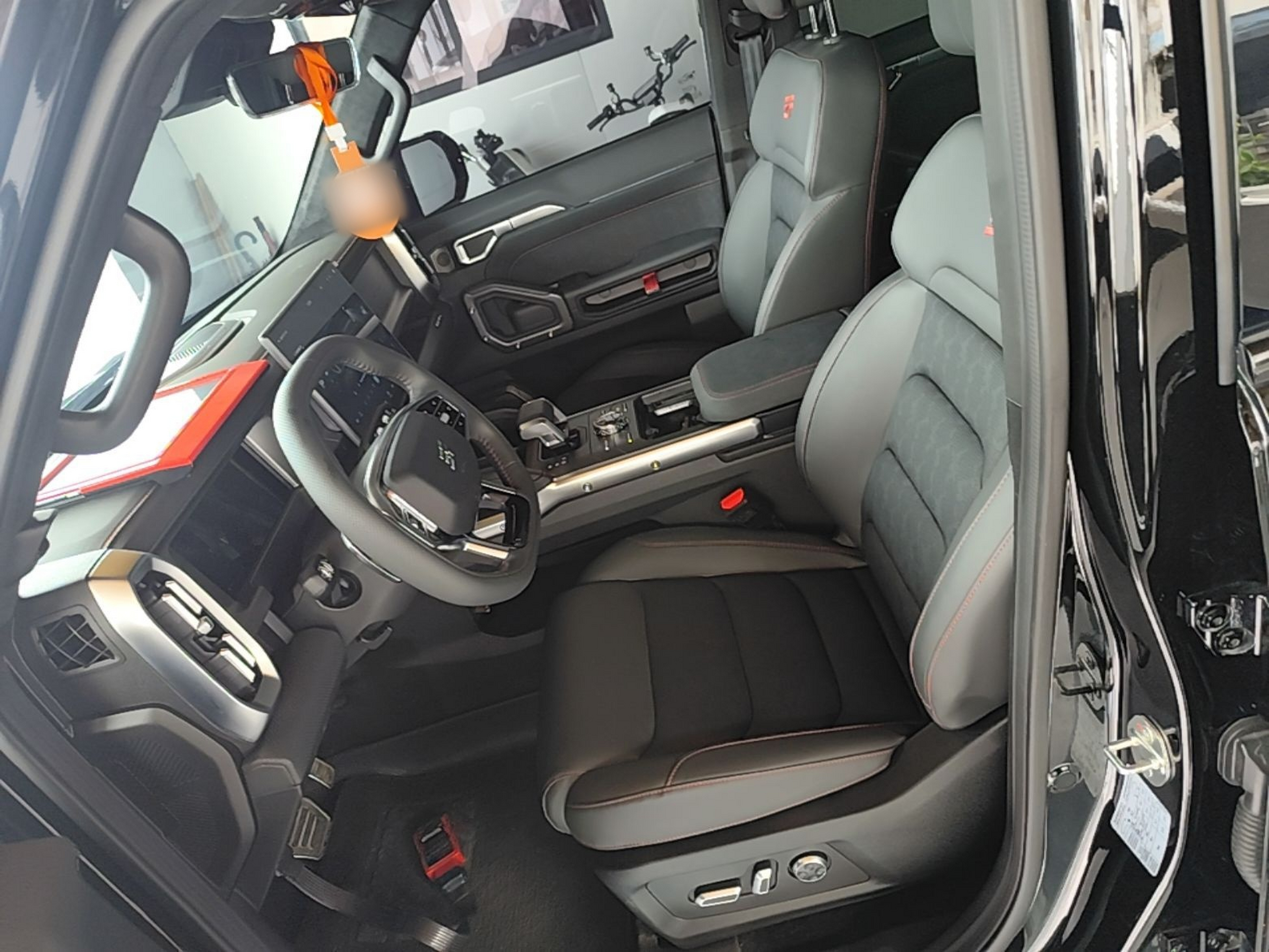 Avant de la voiture