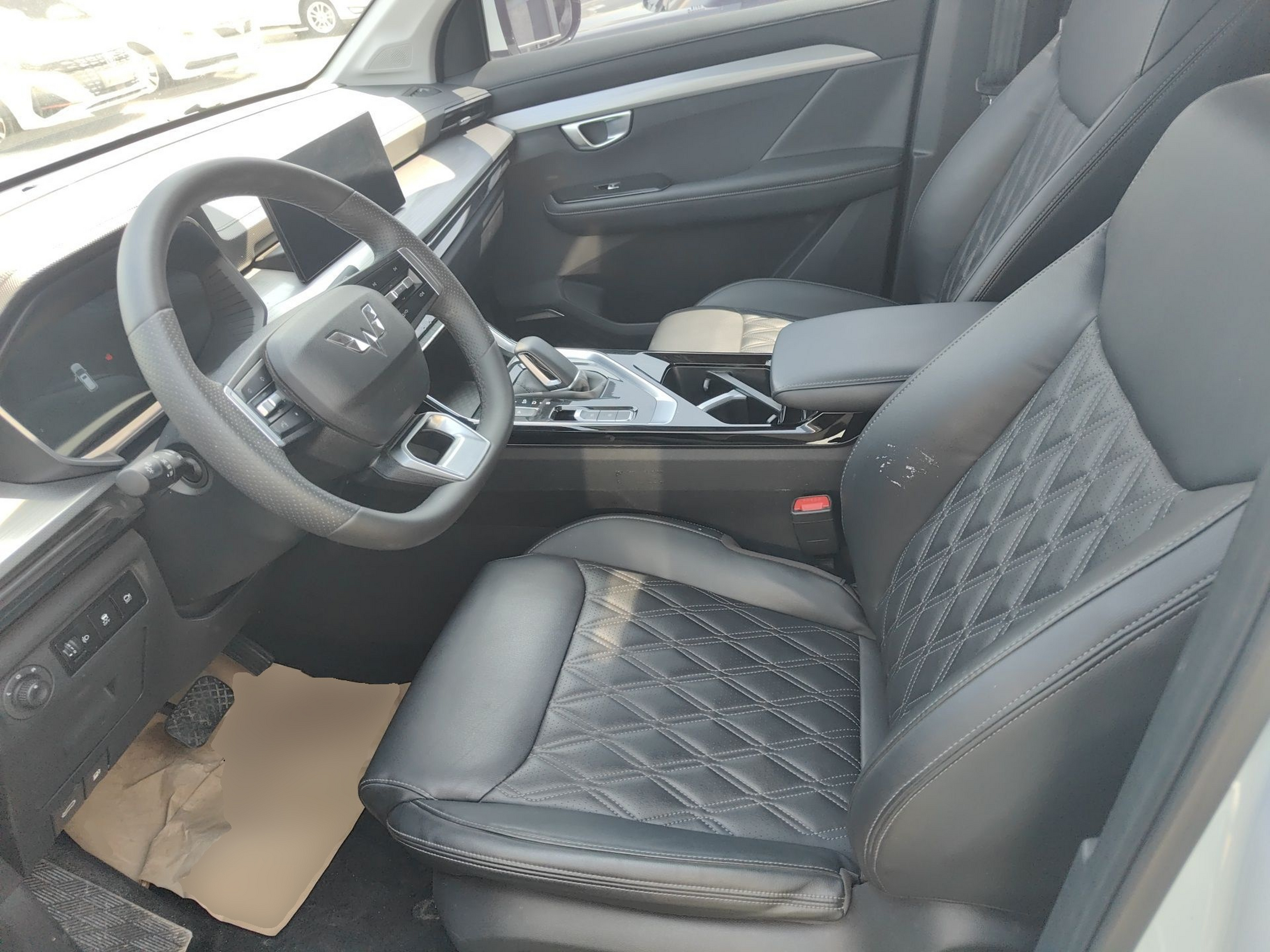 Avant de la voiture
