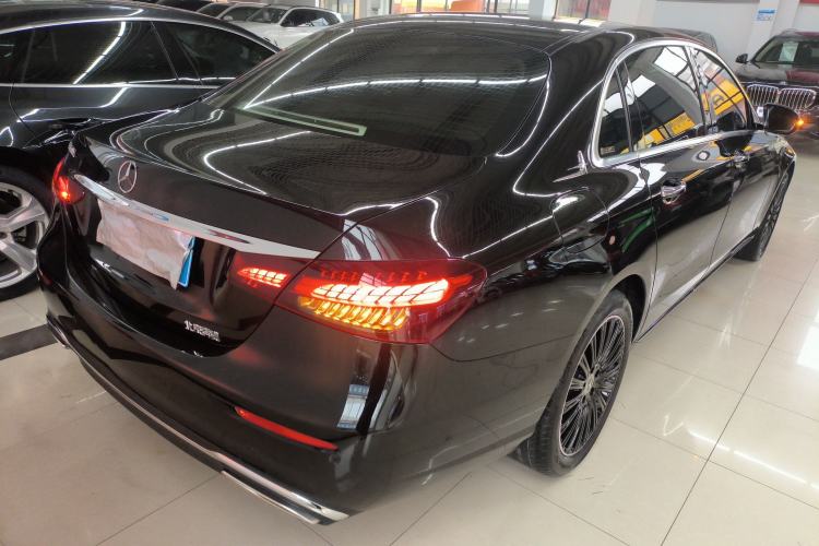 Used Mercedes-Benz E-Class 2022 Updated E 300 L Stylish Edition Rear Right 45 Deg