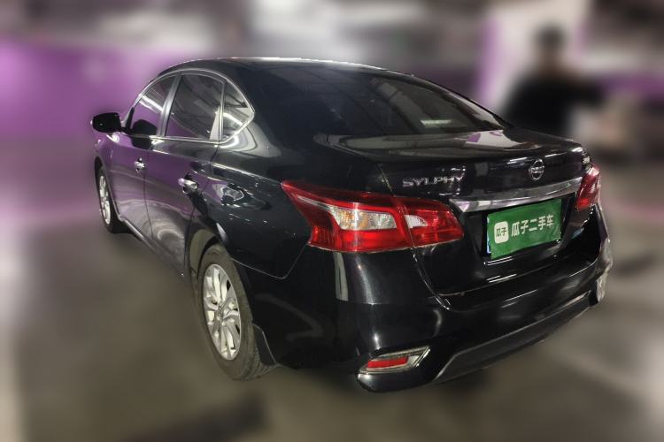 Used Nissan Sylphy 2019 1.6XV CVT Smart Connect Luxury Edition China V Standard Rear Left 45 Deg