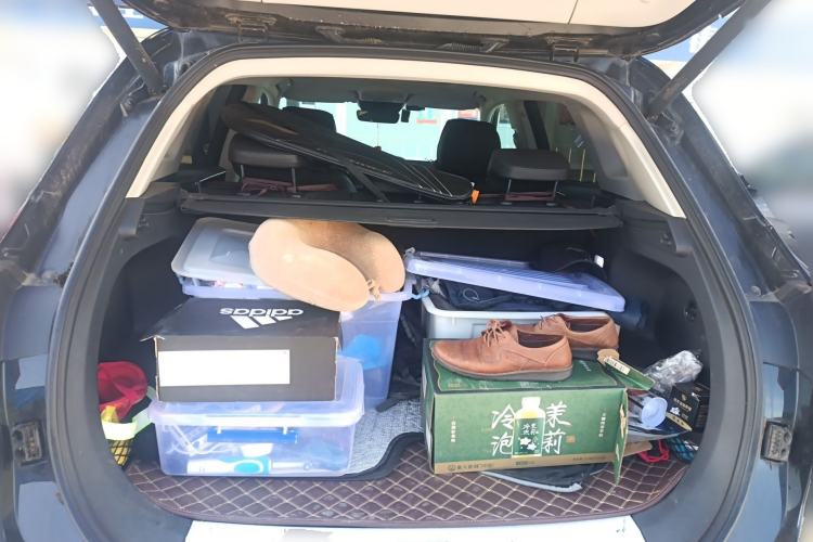 Used Hongqi HS5 2022 Revised Version 2.0T Smart Connect Flagship Edition Trunk