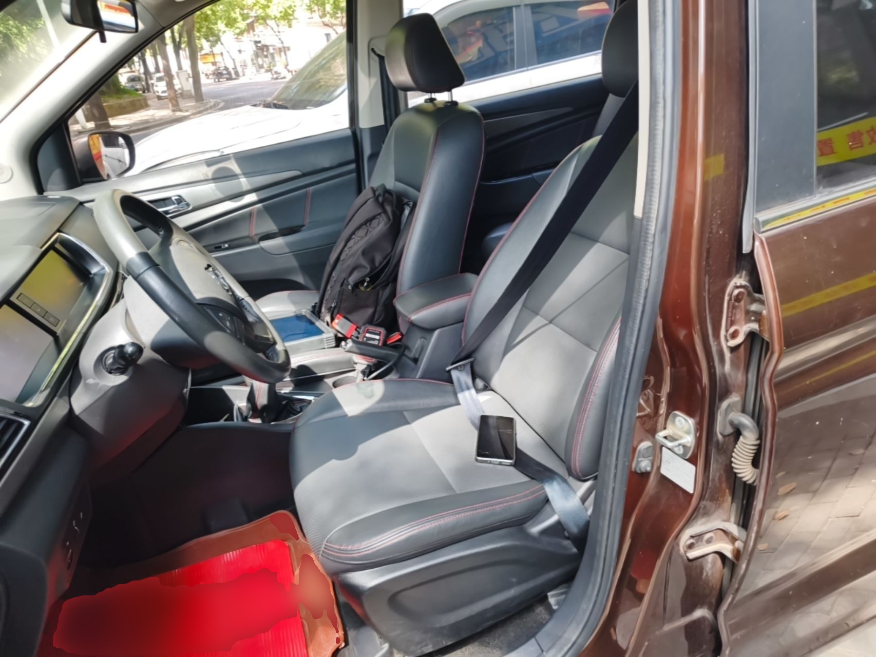 Avant de la voiture
