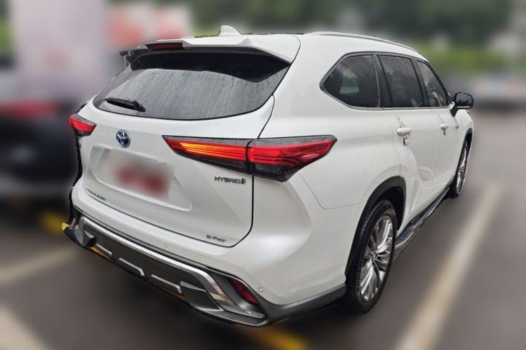 Used Toyota Highlander 2022 Dual-Engine 2.5L Four-Wheel Drive Prestige Version 7 Seats Rear Right 45 Deg