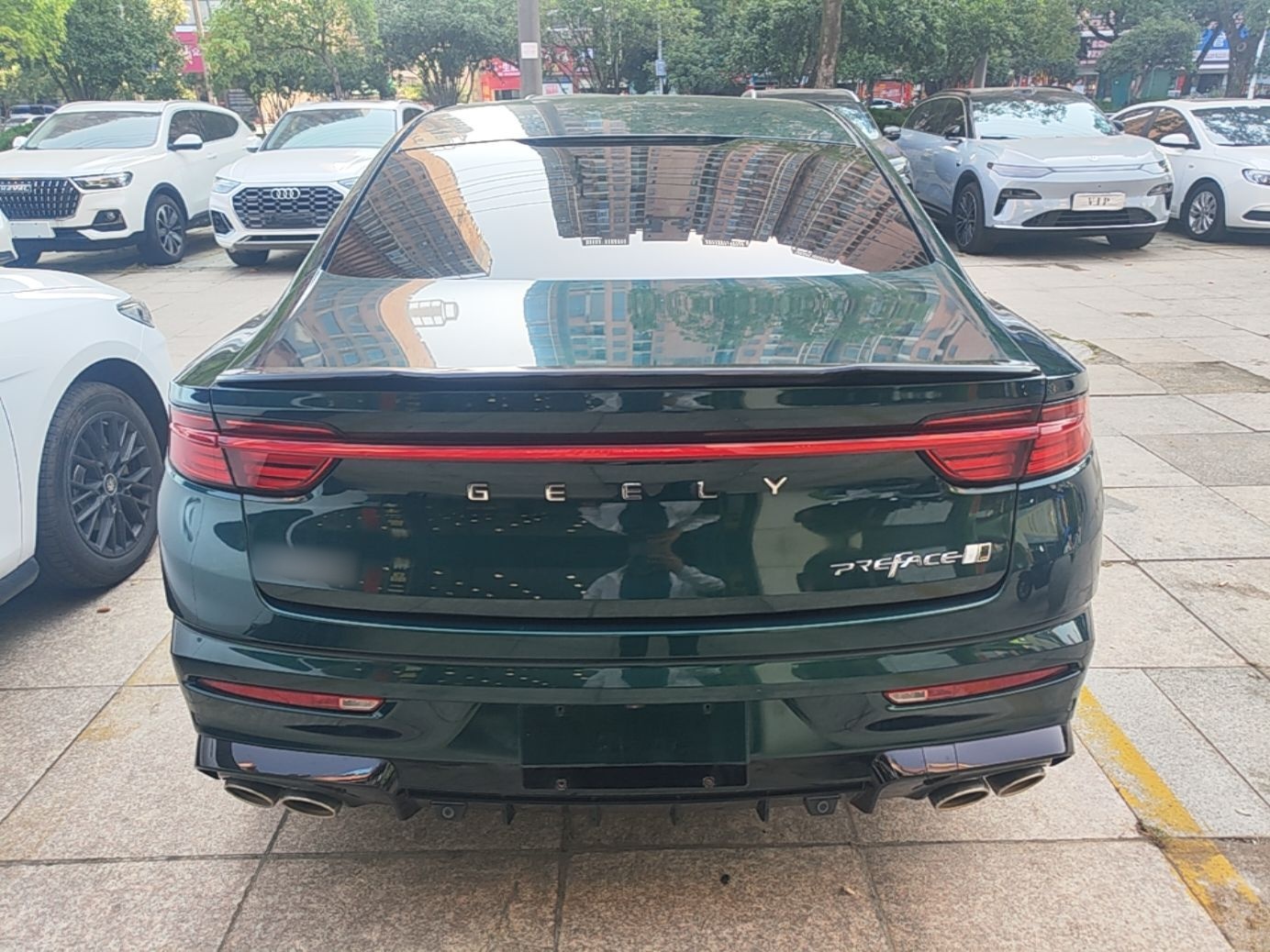 Geely Auto Preface 2023 2.0TD "Only This Verdant Green" Edition — снимка 5