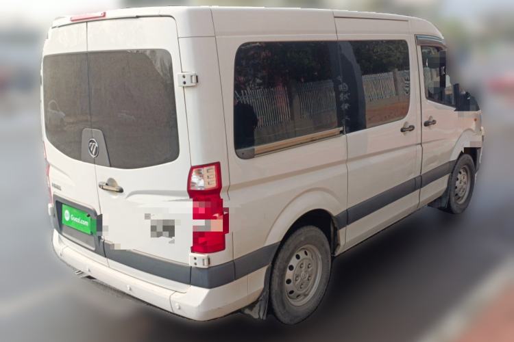 Used Foton Toano 2020 2.0T Multi-Function Short-Wheelbase Flat-Roof 5/6-Seater China VI4F20TC3 Rear Right 45 Deg