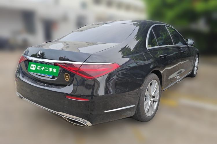 Used Mercedes-Benz S-Class 2023 S 400 L Business Model Rear Right 45 Deg