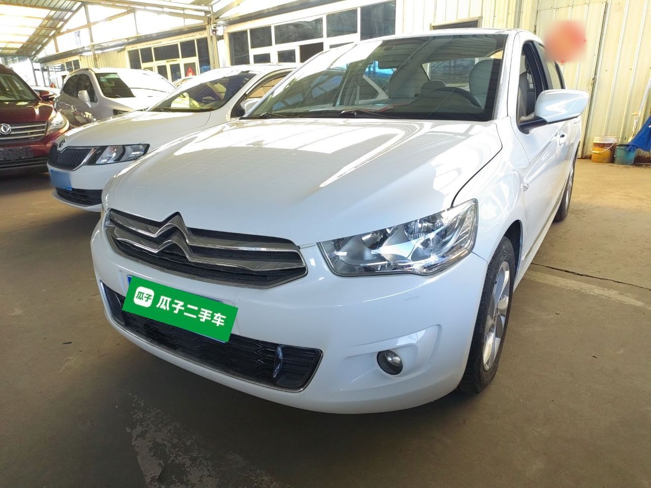 تحت مقدمة السيارة