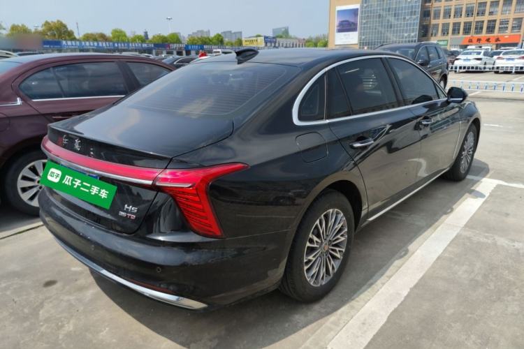 Used Hongqi H5 2025 1.5T DCT Qiyun 500 000th Unit Commemorative Edition Rear Right 45 Deg