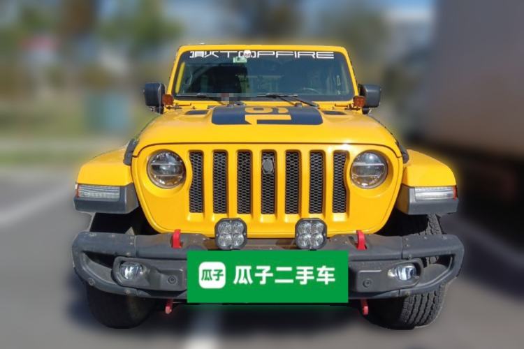 Used Jeep Wrangler 2019 2.0T Sahara Four-Door Version China VI Emission Standard Front