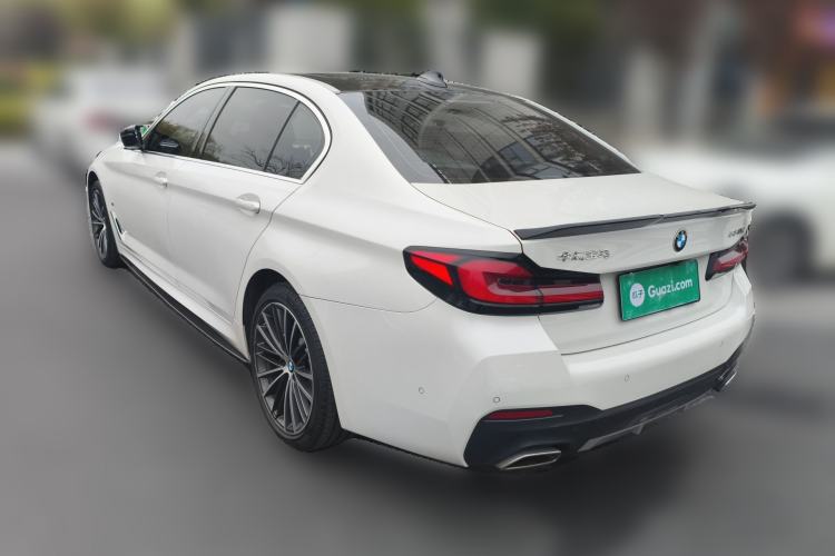 Used BMW 5 Series 2023 530Li Leading Model M Sport Package Rear Left 45 Deg