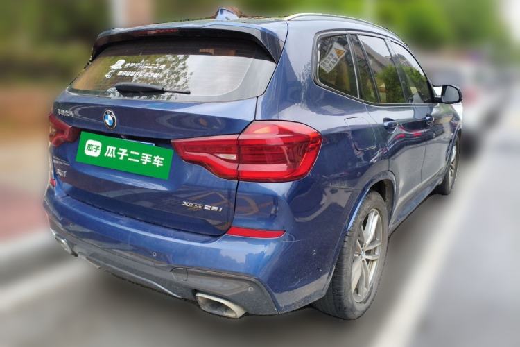 Used BMW X3 2018 xDrive28i M Sport Package China V Emission Standard Rear Right 45 Deg