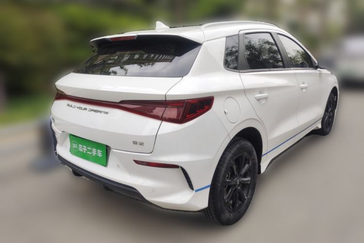 Used BYD e2 2021 Luxury Model Rear Right 45 Deg