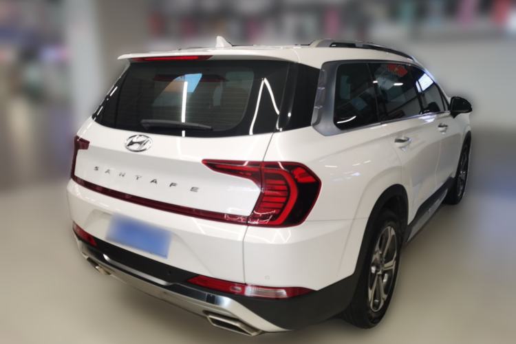 Used Hyundai Santa Fe 2020 380 TGDi Automatic Two-Wheel Drive GLS Luxury Edition Rear Right 45 Deg