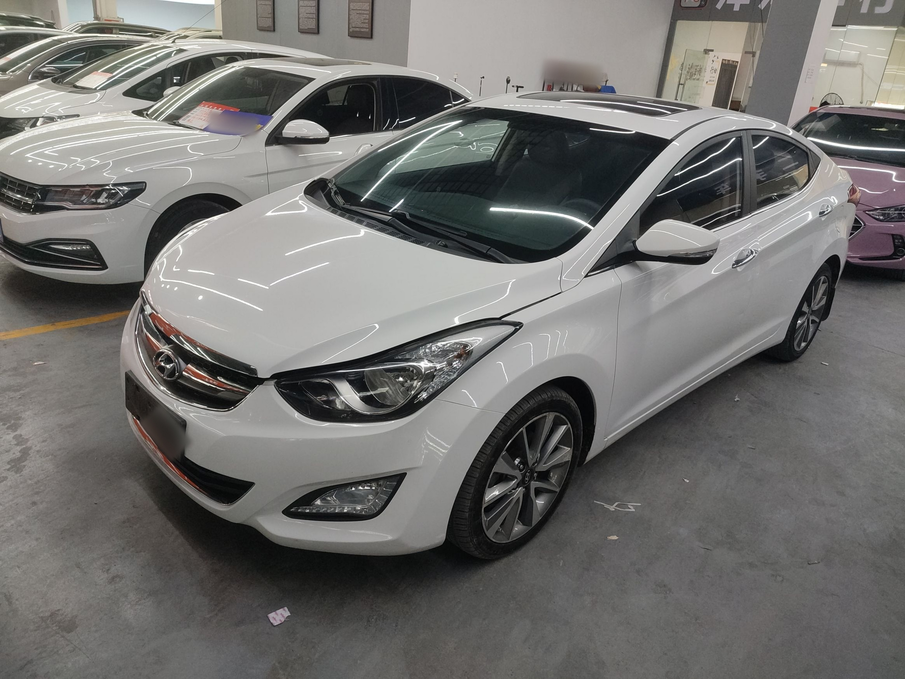 تحت مقدمة السيارة