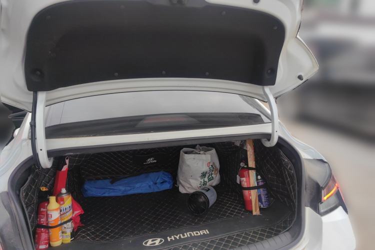 Used Hyundai Elantra 2021 240TGDi DCT LUX Prestige Edition Trunk